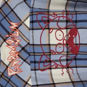 Disney Turning Red Plaid Flannel